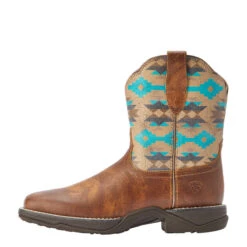 Ariat Anthem Shortie Savanna Western Boot 10042576 -Western Cowboy Supplies 10042576 side