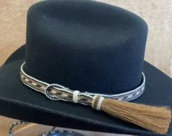 Austin Accents HH05TT-7 Braided 5 Strand Horsehair Hat Band With Tassel -Western Cowboy Supplies 102 scaled 1