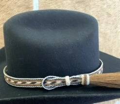 Austin Accents HH05TT-7 Braided 5 Strand Horsehair Hat Band With Tassel -Western Cowboy Supplies 103 scaled 1