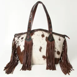 American Darling Arch Top Cowhide Fringe Purse ADBGI159B