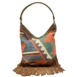 Nocona Blazin Roxx Jenni Multi-Colored Concealed Carry Hobo Handbag N770006397