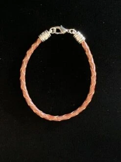 Austin Accents Round Braided Bracelet Brown HH83L