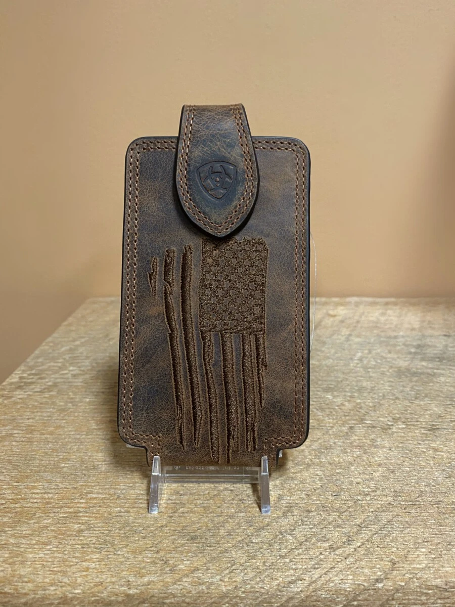 Large Ariat Cell Phone Case Distressed USA Flag A0603002 6 Large Ariat Cell Phone Case Distressed USA Flag A0603002 - Image 4