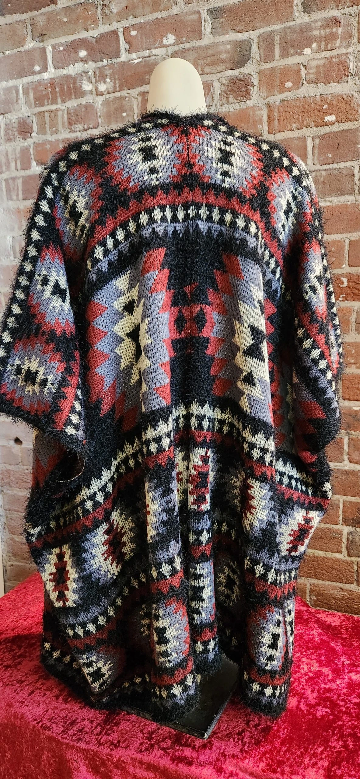 Keren Hart 33025 South Western Poncho 4 Keren Hart 33025 South Western Poncho - Image 2