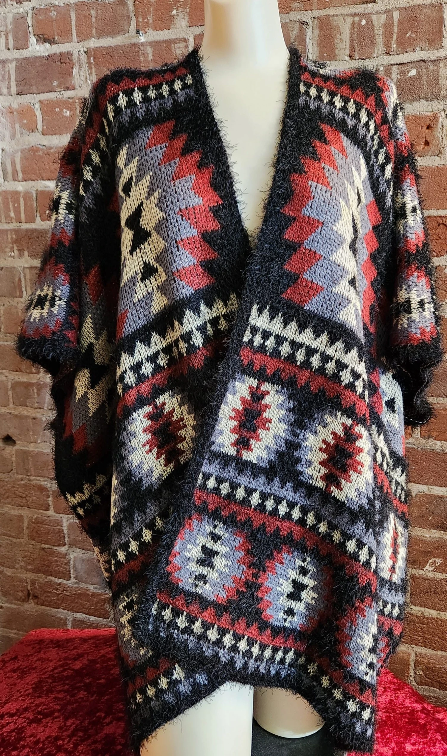 Keren Hart 33025 South Western Poncho 3 Keren Hart 33025 South Western Poncho