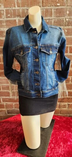 Scully Rhinestone Fringe Denim Jacket HC792 -Western Cowboy Supplies 20221208 113906 scaled 1