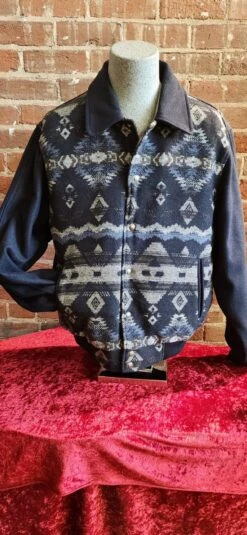 Navajo Blanket Snap Front Jacket CR40249