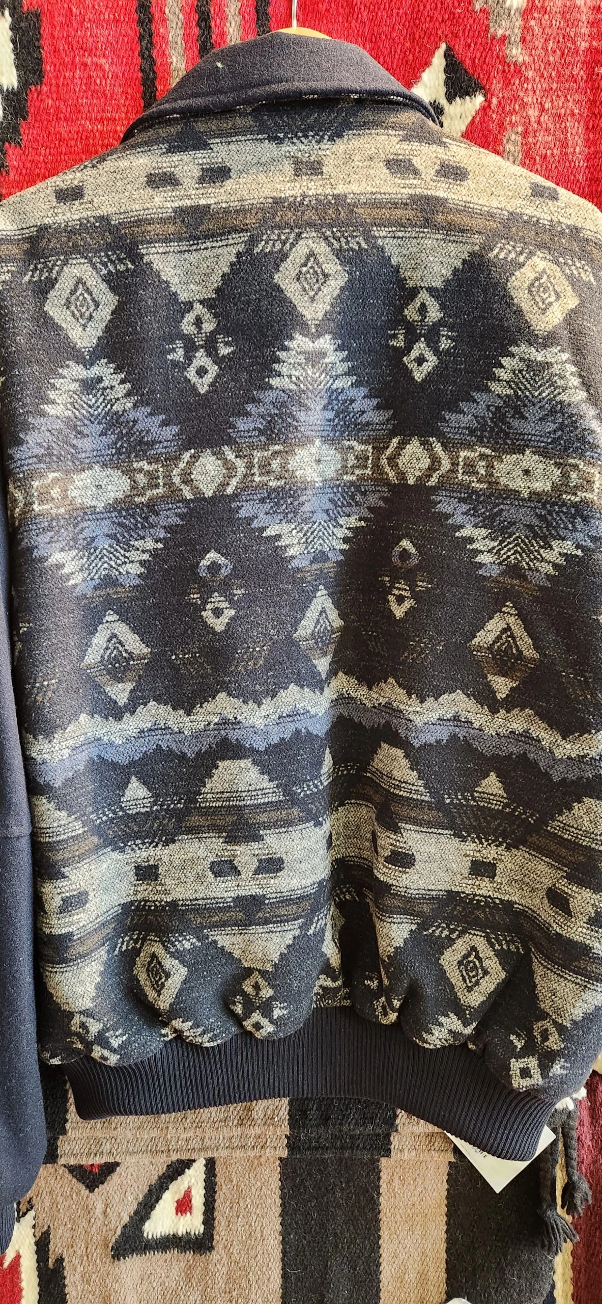 Navajo Blanket Snap Front Jacket CR40249 5 Navajo Blanket Snap Front Jacket CR40249 - Image 3