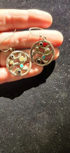 Open Circle Wave Earrings Envoy ER110-2 8 Open Circle Wave Earrings Envoy ER110-2 -Western Cowboy Supplies 20221211 123735 scaled 1