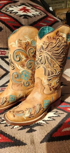 Corral Boots A4266 Horse Inlay -Western Cowboy Supplies 20230224 122150 scaled 1