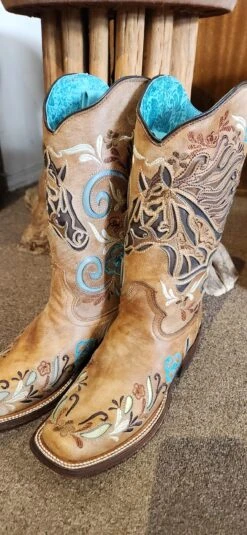 Corral Boots A4266 Horse Inlay -Western Cowboy Supplies 20230224 122309 001 scaled 1