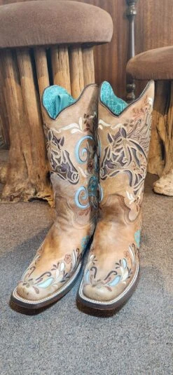 Corral Boots A4266 Horse Inlay -Western Cowboy Supplies 20230224 122334 scaled 1