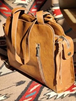 Catchfly 22091794 Satchel Chestnut With Hair-On -Western Cowboy Supplies 20230224 145017 scaled e1677279128499