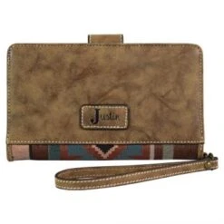 Women’s 2182516W Justin Southwestern Jacquard Wallet -Western Cowboy Supplies 2182516W back