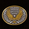 Nocona 37117 The Right To Keep And Bear Arms Belt Buckle