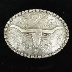 Nocona Longhorn Berry Edge Buckle 37981 -Western Cowboy Supplies 37981 longhorn
