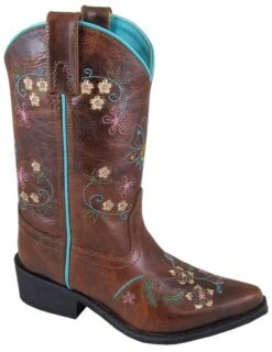 Smoky Mountain Girls’ Florence Embroidered Western Boots 3861C