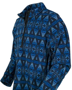 Dalton Henley Pullover Jacket 48734 Outback Trading Company -Western Cowboy Supplies 48734 BLU 5 600x