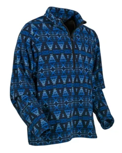 Dalton Henley Pullover Jacket 48734 Outback Trading Company -Western Cowboy Supplies 48734 BLU 6 600x