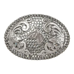 Crystal Horse Head Buckle 37536