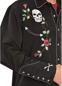 Scully Retro Skull Shirt P-771 -Western Cowboy Supplies 71KdR 1N6KL. AC UX466