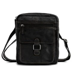 Slim Crossbody 7204 Jack George -Western Cowboy Supplies 7204blk front 65a05e6f b2e4 4da1 8091 b3d50d86e11d