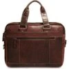 Voyager Slim Leather Briefcase 7320 -Western Cowboy Supplies 7320 brown slim briefcase