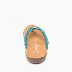 Minnetonka Women’s Turquoise Silverthorne 360 Thong Sandals 504440 -Western Cowboy Supplies 775x775 504440 4