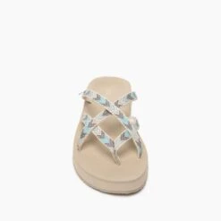 Minnetonka Women’s Cotton Hanna Mint Thong Sandals 531335 -Western Cowboy Supplies 775x775 531335 1 4