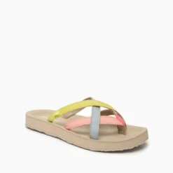 Minnetonka Women’s Cotton Hanna Multi Color Thong Sandals 531961 9 Minnetonka Women’s Cotton Hanna Multi Color Thong Sandals 531961 -Western Cowboy Supplies 775x775 531961 3 5