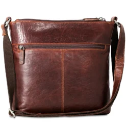 Voyager Double Zip Top 7832 -Western Cowboy Supplies 7832 back 2000x