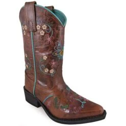Smoky Mountain Girls’ Youth Florence Embroidered Western Boots 3861Y