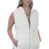 Scully Womens Beige Polyester Faux Fur Vest 8030 -Western Cowboy Supplies 8030 preview