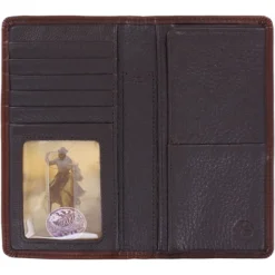 Silver Creek Cattle Driven Checkbook Wallet E80439 -Western Cowboy Supplies 80438 02 500x 1 1
