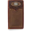 Silver Creek Cattle Driven Checkbook Wallet E80439 -Western Cowboy Supplies 80439 01 500x
