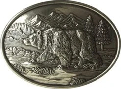 Nocona Grizzly Bear Belt Buckle 37045 -Western Cowboy Supplies 81 PCAG1VaL. AC SX425