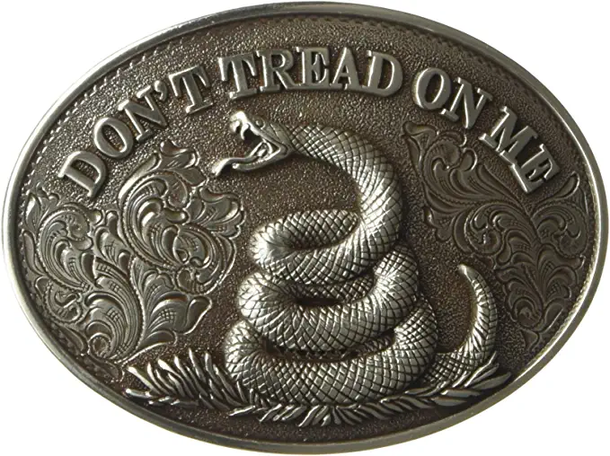 Nocona Don’t Tread On Me Buckle 37109 5 Nocona Don’t Tread On Me Buckle 37109 - Image 3