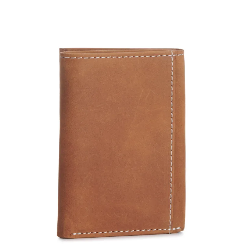 Ariat Men’s Tan With Flag Patch Trifold Wallet A3548444 4 Ariat Men’s Tan With Flag Patch Trifold Wallet A3548444 - Image 2