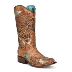 Corral Boots A4266 Horse Inlay -Western Cowboy Supplies A4266 boot 03