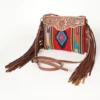 American Darling Fringe Saddle Blanket Purse ADBG236Q -Western Cowboy Supplies ADBG236Q