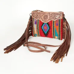 American Darling Fringe Saddle Blanket Purse ADBG236Q
