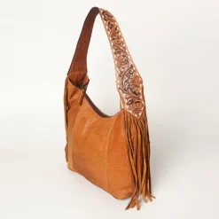 American Darling ADBGA220 Leather Hobo Fringe Purse