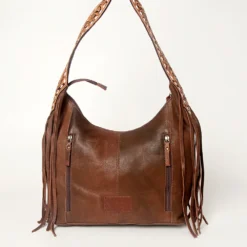 American Darling Leather Hobo Fringe Purse ADBGI112D -Western Cowboy Supplies ADBGI112D E