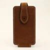 Ariat Large Double Stitch Cell Phone Holder A0600044 -Western Cowboy Supplies Brown Cell Phone Case A0600044 S 1 08625