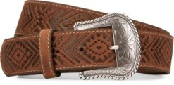 Justin Men’s Brown Sequoia Belt C21539 -Western Cowboy Supplies C21539 617x563 1