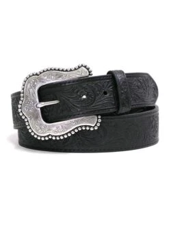 Tony Lama Ladies Black Layla Belt C50733