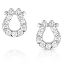 Infinite Luck Crystal Horseshoe Earrings ER5157