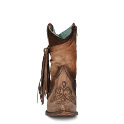 Corral Boots Corral Lamb Zipper Ankle Boots F1255 8 Corral Boots Corral Lamb Zipper Ankle Boots F1255 -Western Cowboy Supplies F1255 boot 05