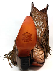 Corral Boots Corral Fringe Lamb C3766 5 Corral Boots Corral Fringe Lamb C3766 - Image 3