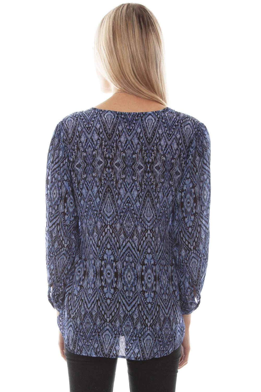 Scully Crepe Kaftan Blouse HC786 4 Scully Crepe Kaftan Blouse HC786 - Image 2